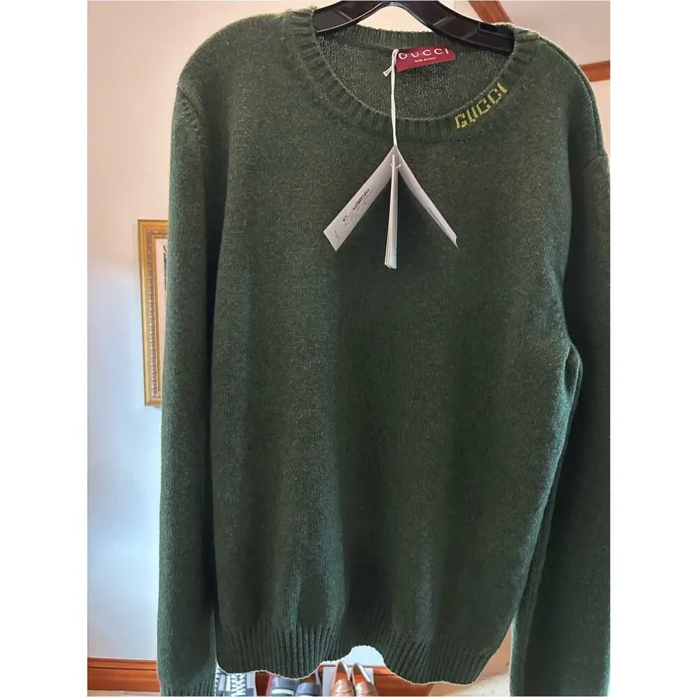 Gucci men green